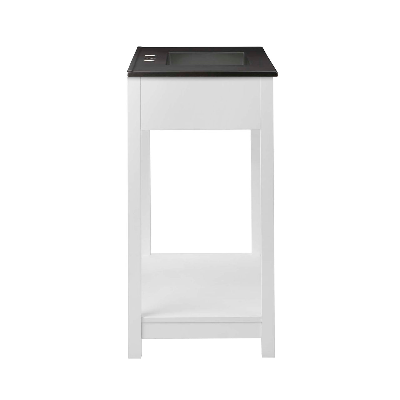 Altis Vanity Unit, Large, White & Black