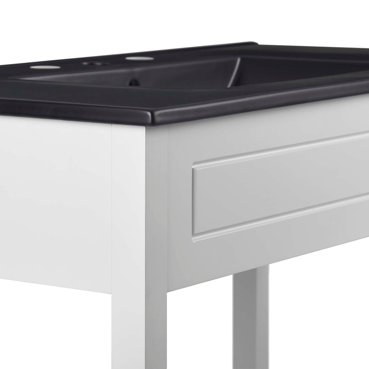 Altis Vanity Unit, Large, White & Black