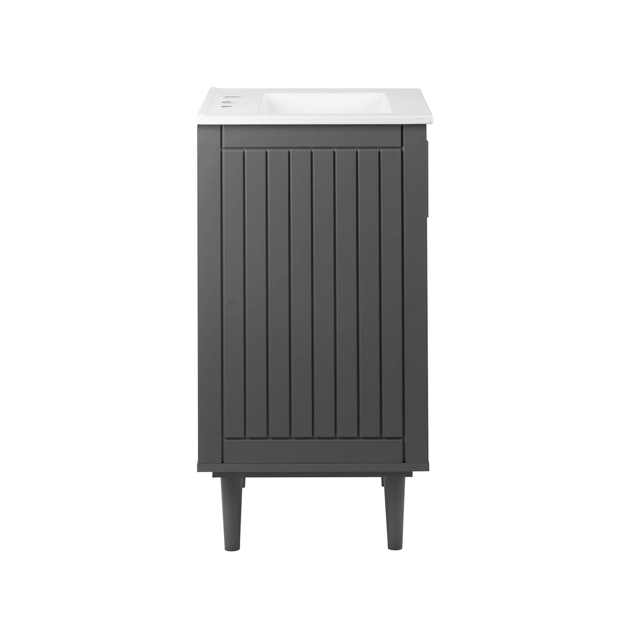 Augustus Vanity Unit, Small, Gray & White