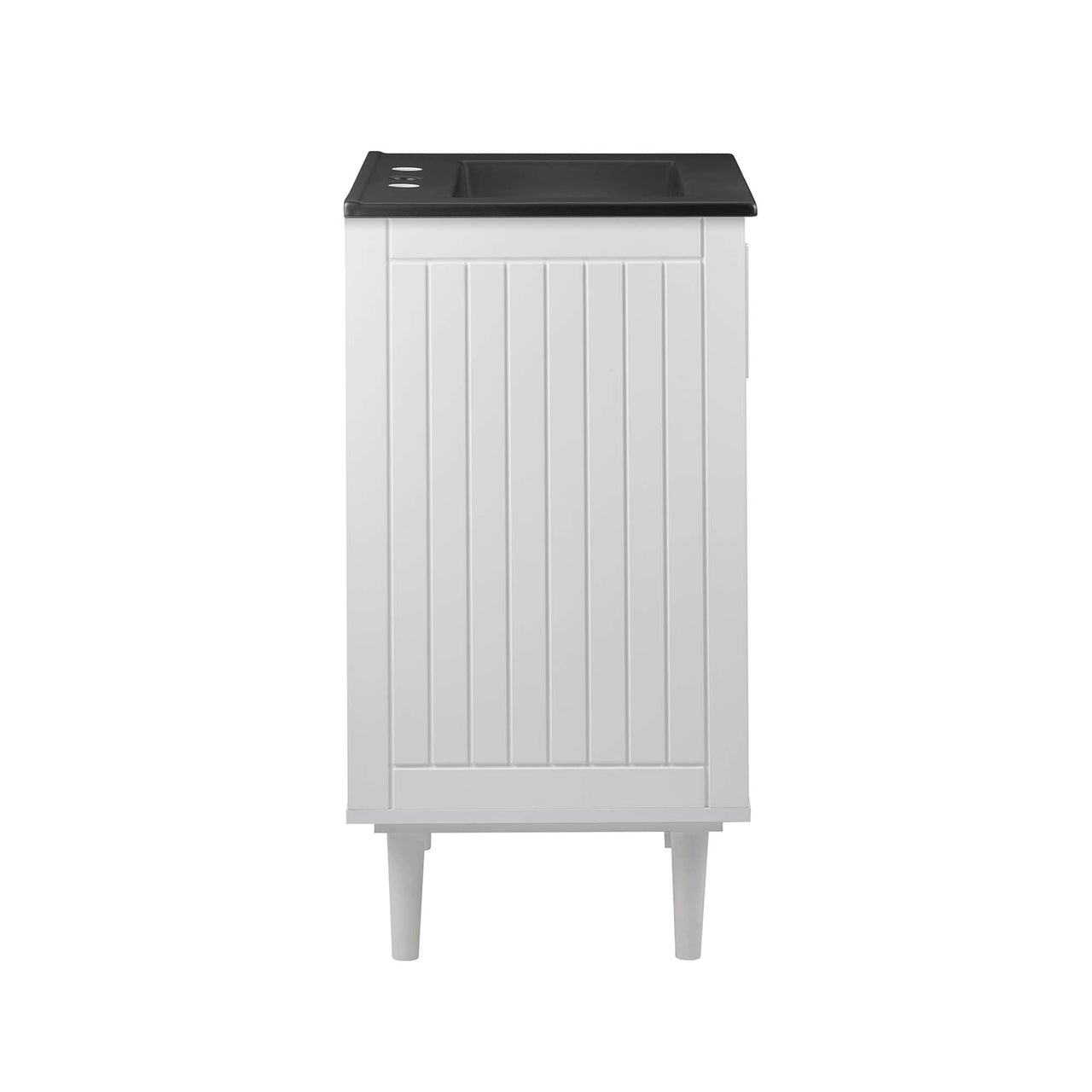 Augustus Vanity Unit, Small, White & Black