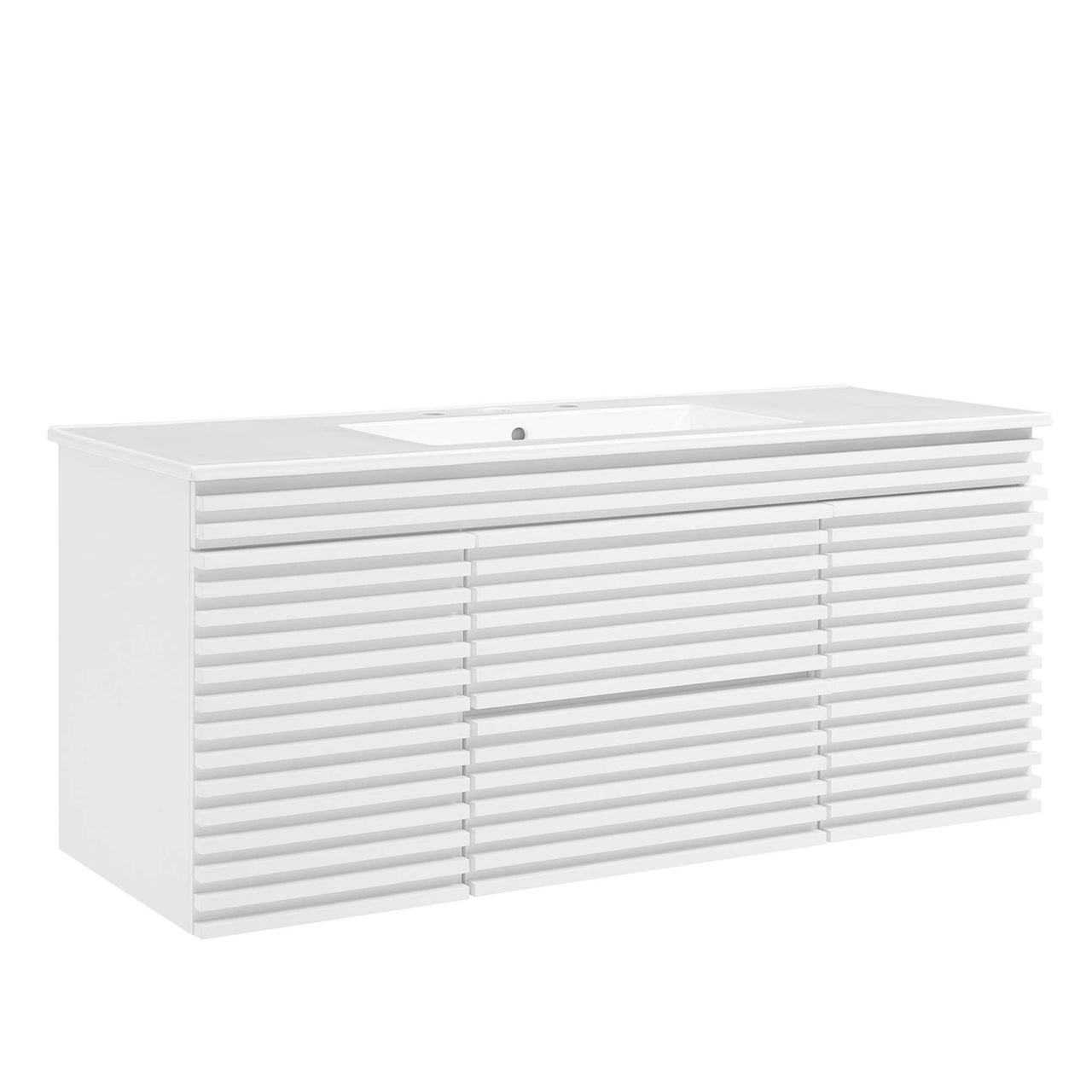 Ventra Floating Vanity Unit, Extra Large, White
