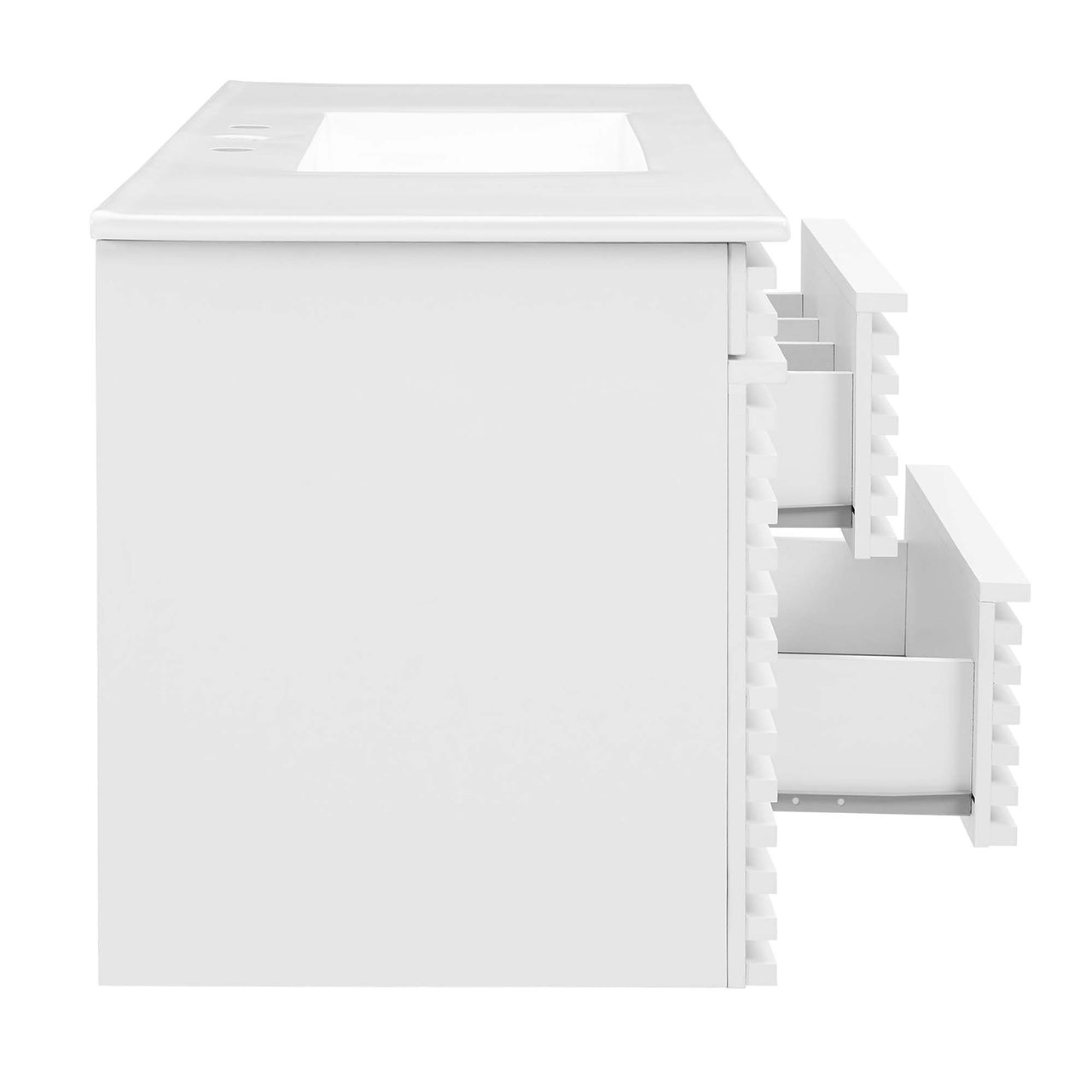 Ventra Floating Vanity Unit, Extra Large, White