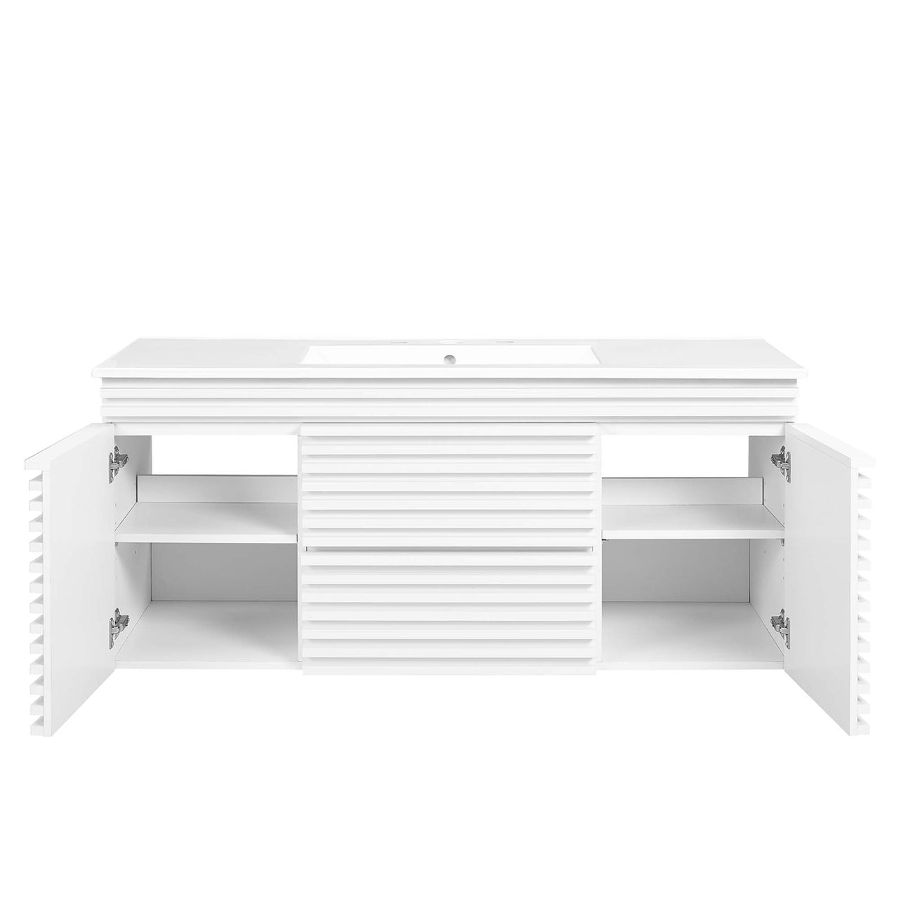 Ventra Floating Vanity Unit, Extra Large, White