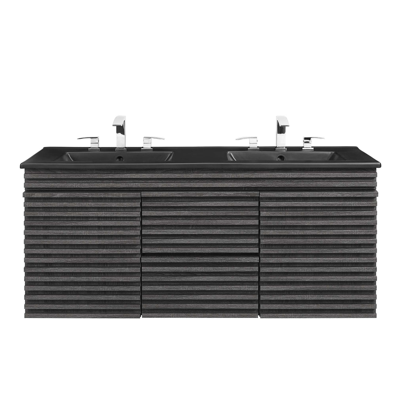 Ventra Floating Vanity Unit, Extra Large, Charcoal & Black