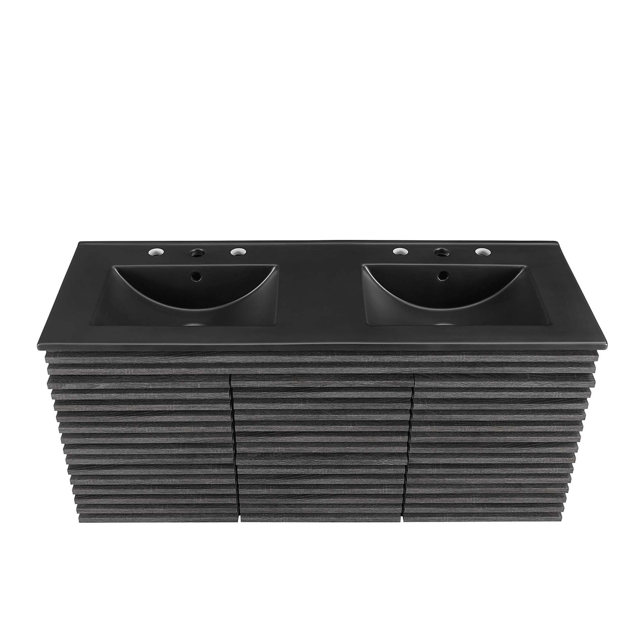 Ventra Floating Vanity Unit, Extra Large, Charcoal & Black