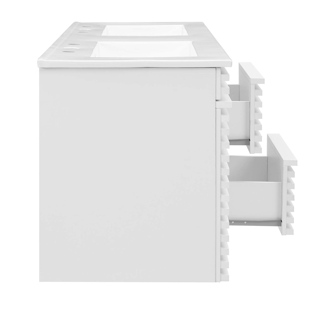 Ventra Floating Vanity Unit, Extra Large, White