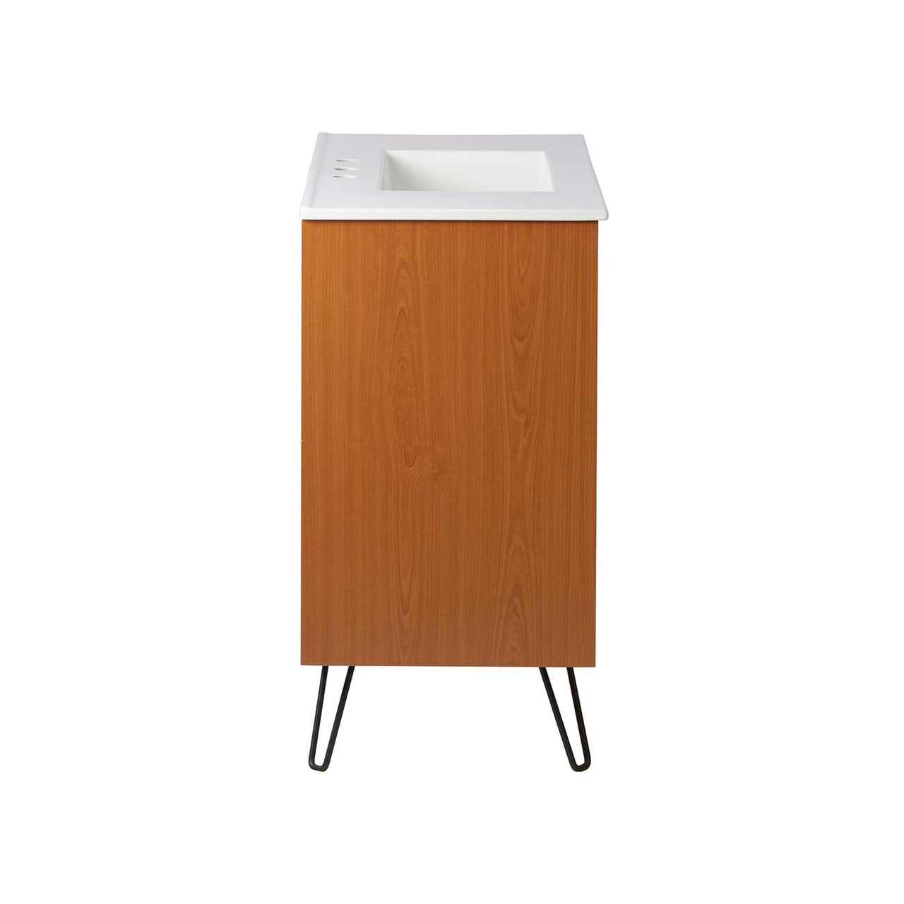 Starfire Vanity Unit, Large, Coral & White