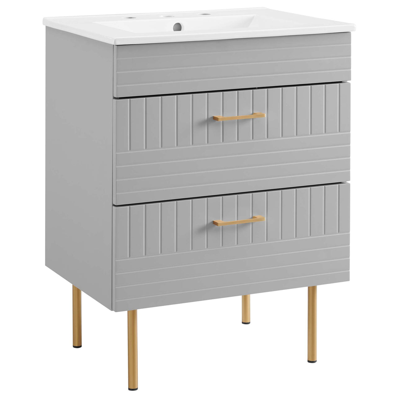 Dawnridge Vanity Unit, Light Gray
