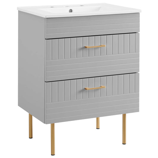 Dawnridge Vanity Unit, Light Gray