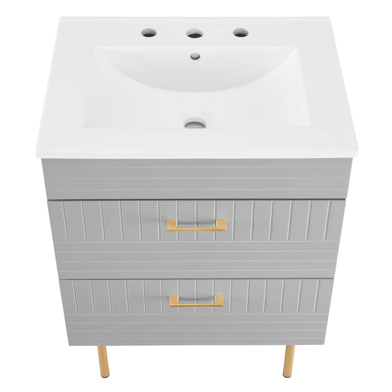 Dawnridge Vanity Unit, Light Gray