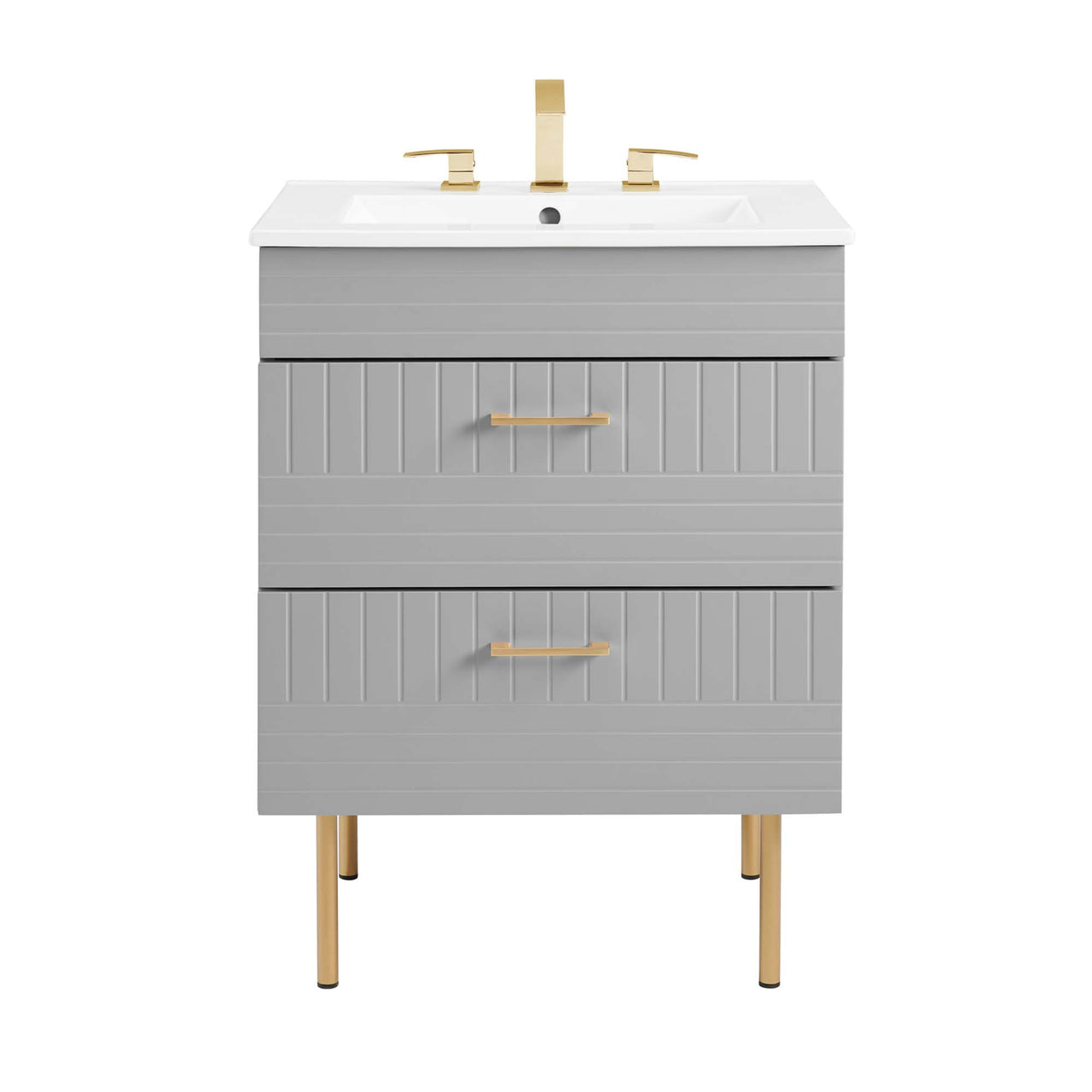 Dawnridge Vanity Unit, Light Gray