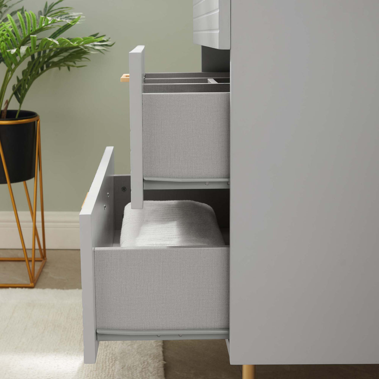 Dawnridge Vanity Unit, Light Gray