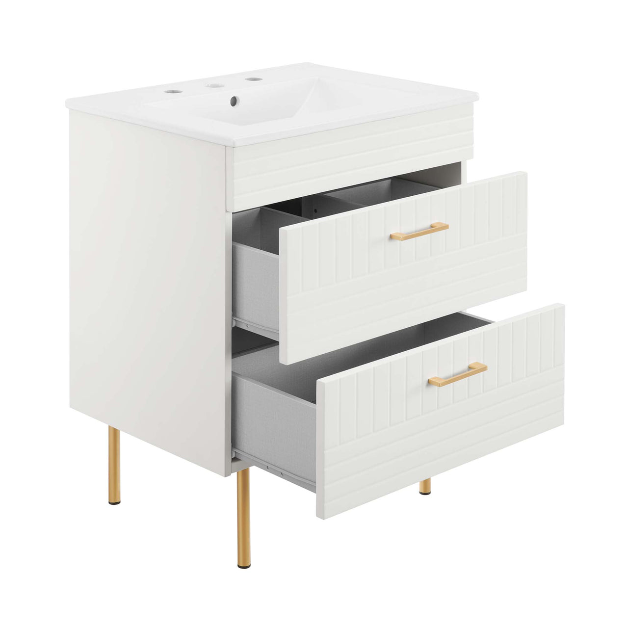 Dawnridge Vanity Unit, White