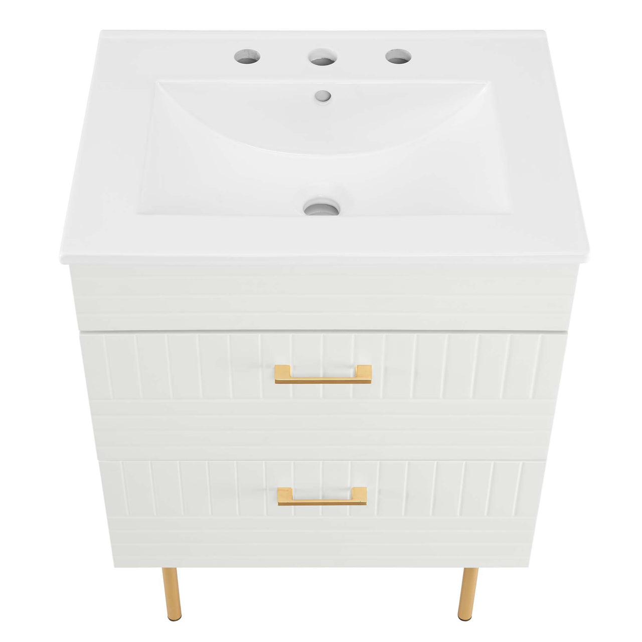 Dawnridge Vanity Unit, White