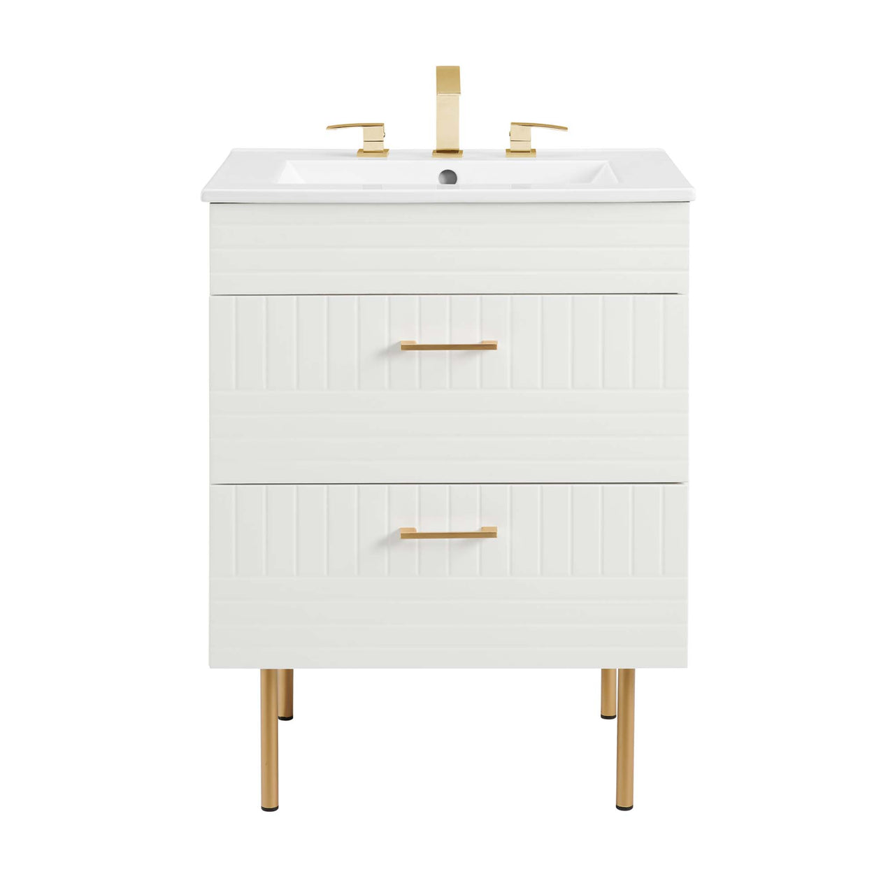Dawnridge Vanity Unit, White