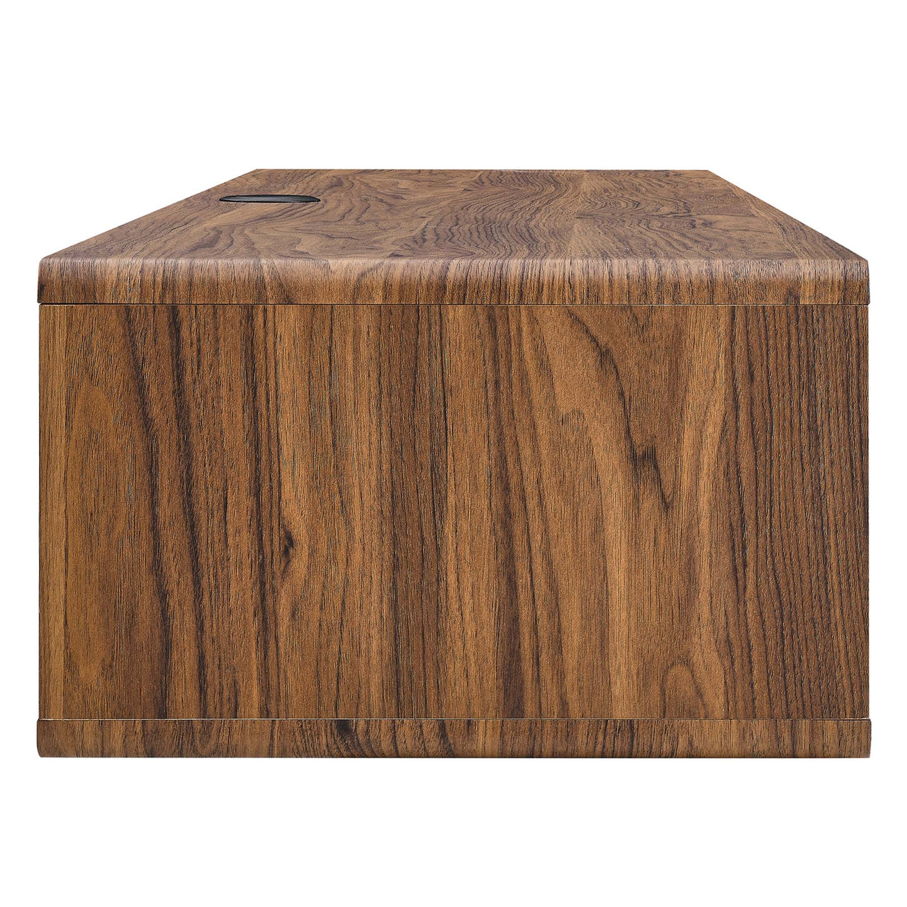 Erisen Floating Desk, Walnut & White