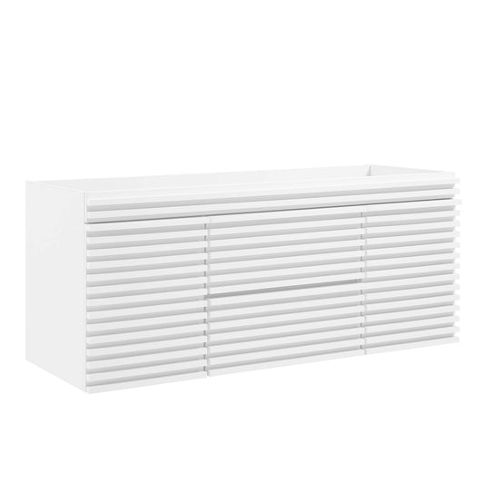 Ventra Vanity Base with Storage (Single Sink Compatible), Extra Large, White