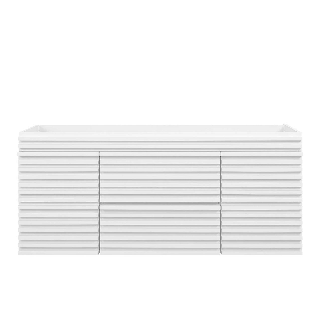 Ventra Vanity Base with Storage (Single Sink Compatible), Extra Large, White