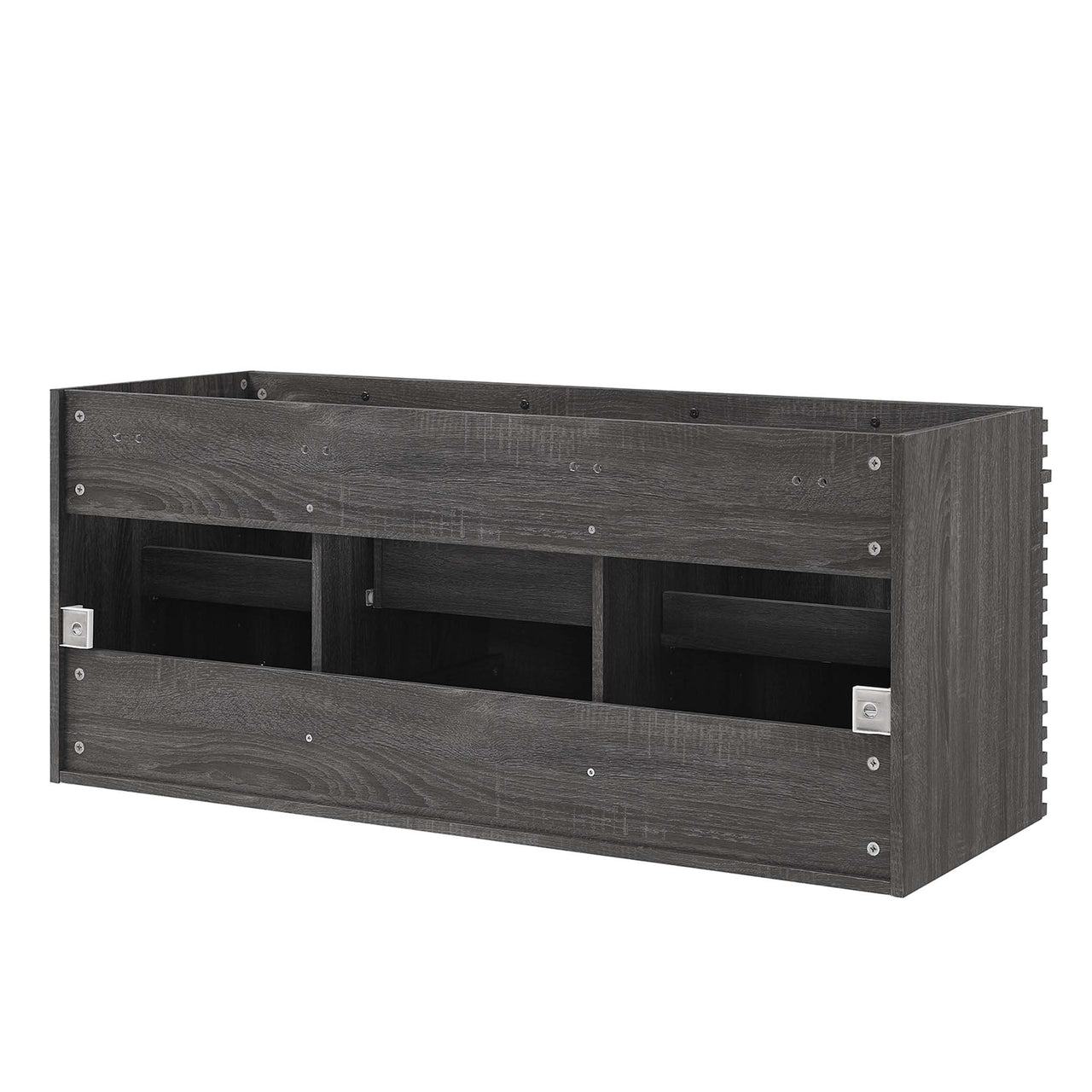 Ventra Vanity Base with Storage (Double Sink Compatible), Extra Large, Charcoal