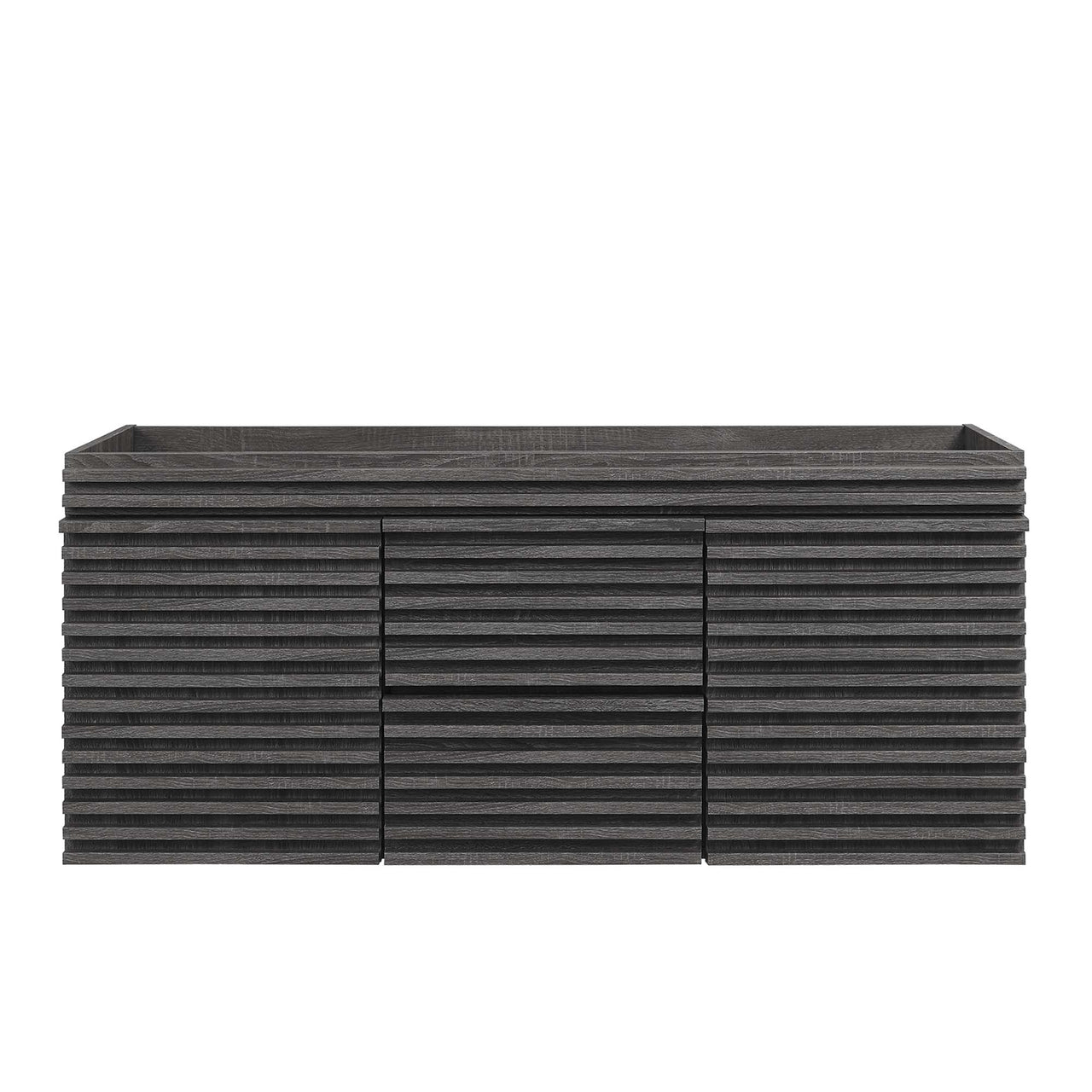 Ventra Vanity Base with Storage (Double Sink Compatible), Extra Large, Charcoal