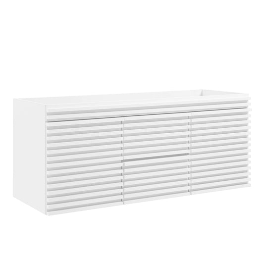 Ventra Vanity Base with Storage (Double Sink Compatible), Extra Large, White