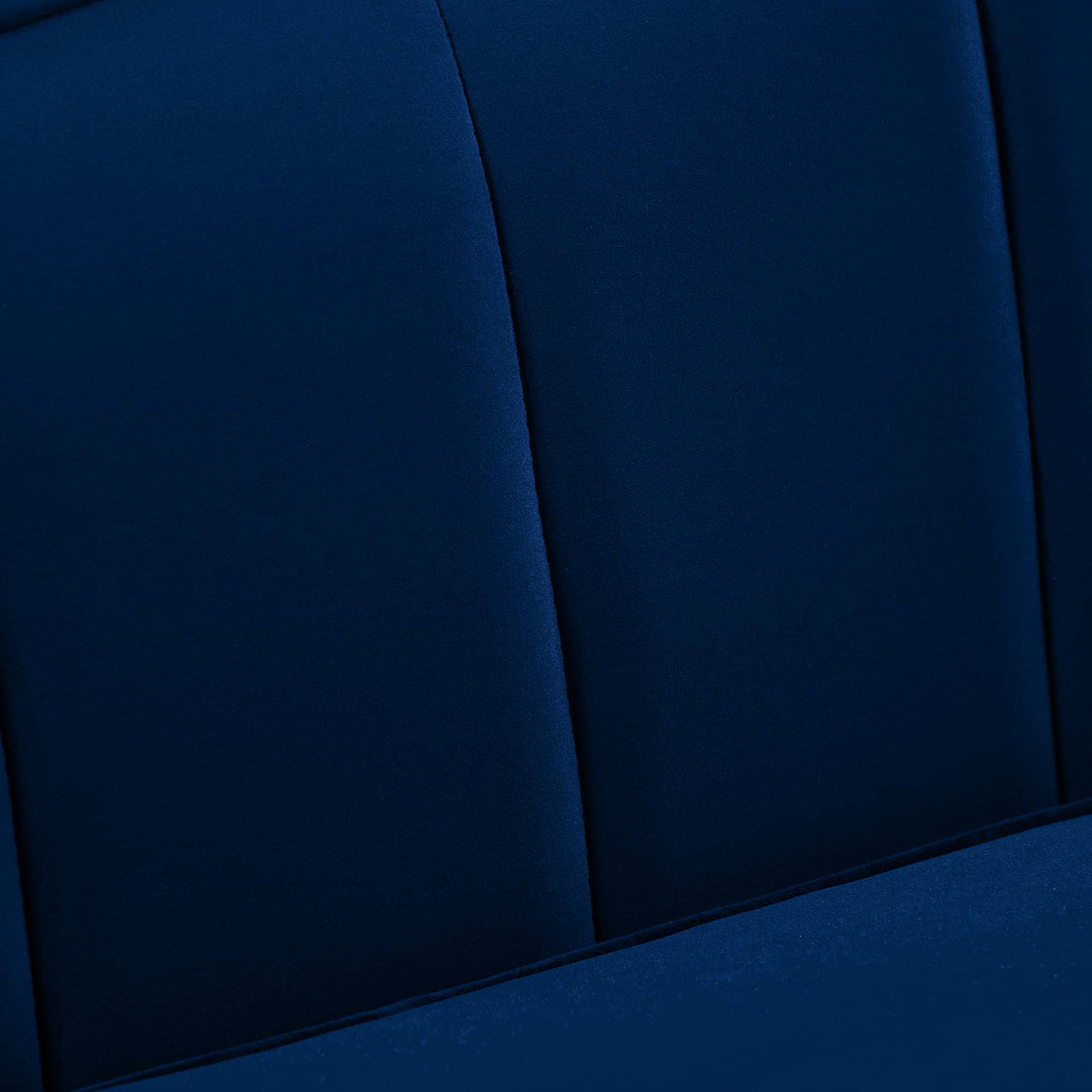 Jest Upholstered Velvet Sofa, Navy
