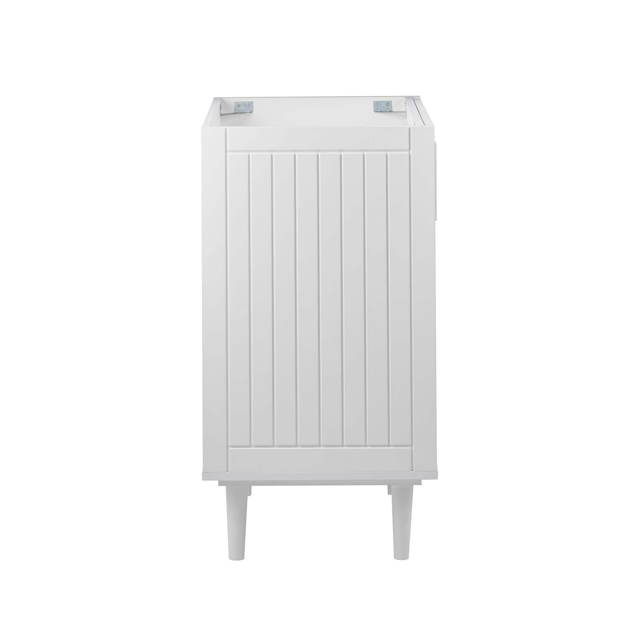 Augustus Vanity Base with Storage, Small, White