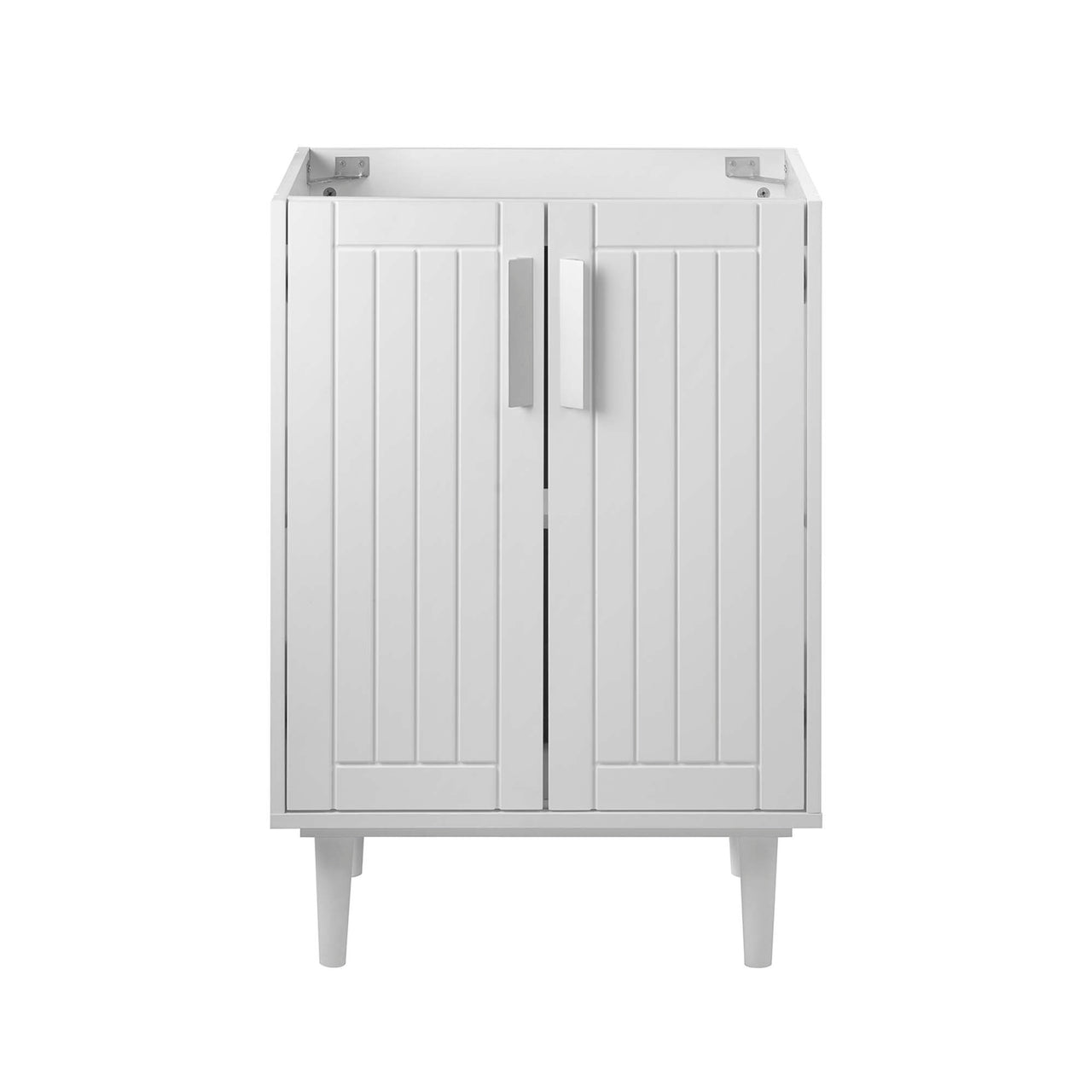 Augustus Vanity Base with Storage, Small, White