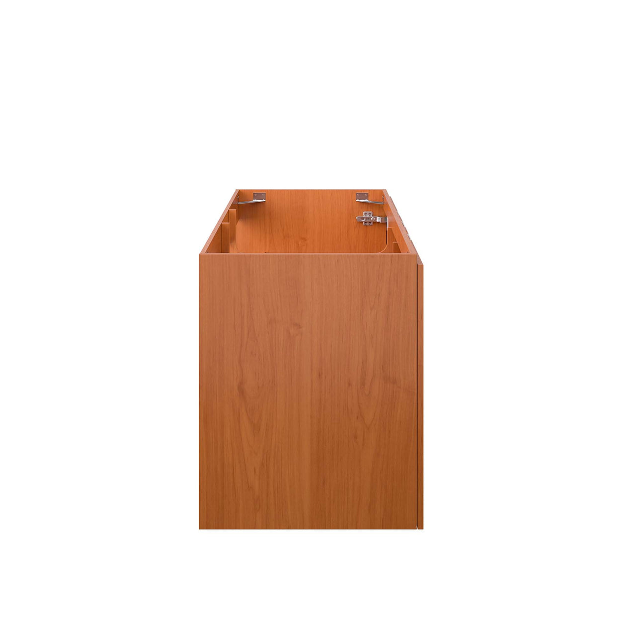 Cinnara Vanity Base with Storage (Single Sink Compatible), Extra Large, Coral & Walnut