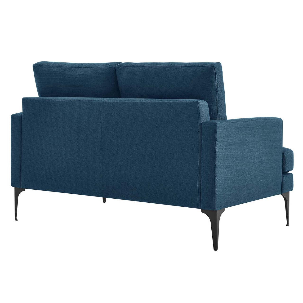 Sonnet Fabric Loveseat, Azure