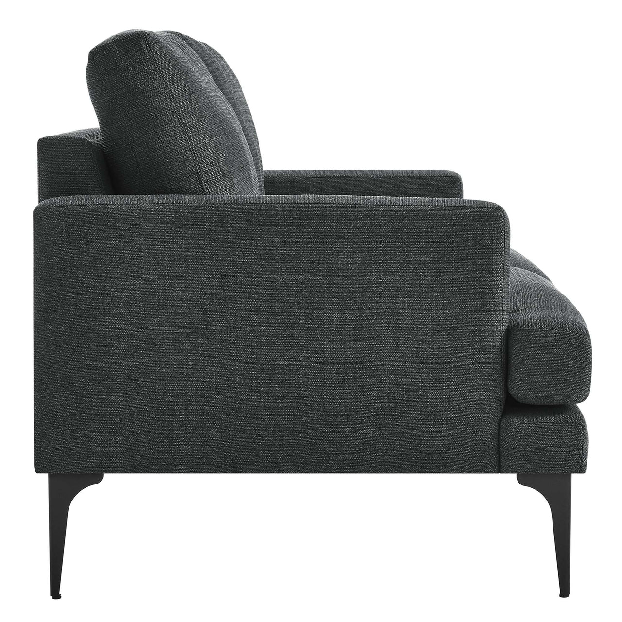 Sonnet Fabric Loveseat, Gray