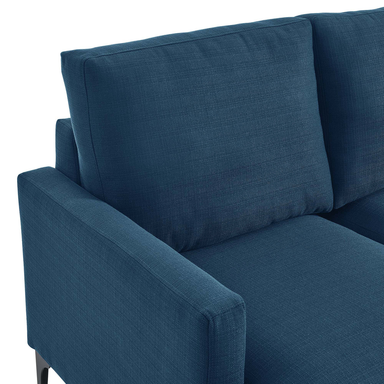 Sonnet Fabric Sofa, Azure