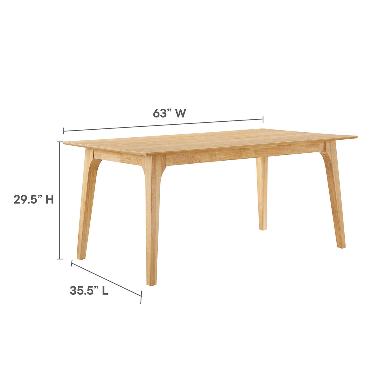 Nocturne Dining Table, Oak