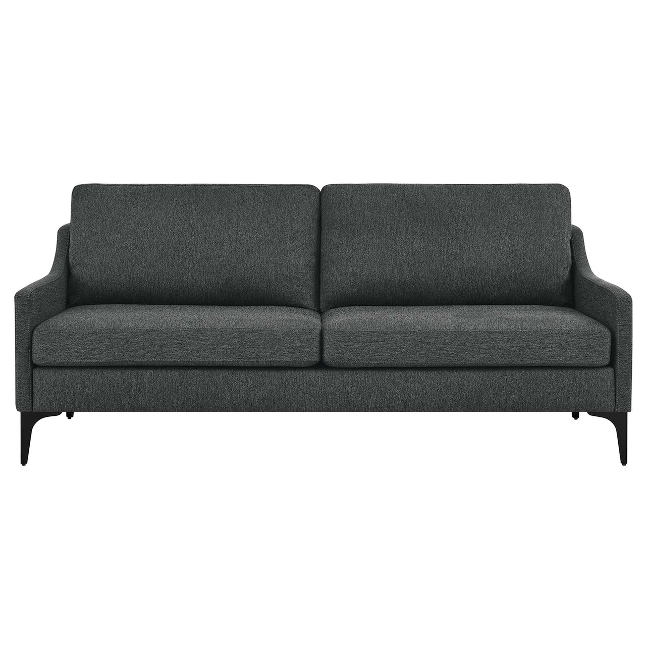 Core Fabric Sofa, Charcoal