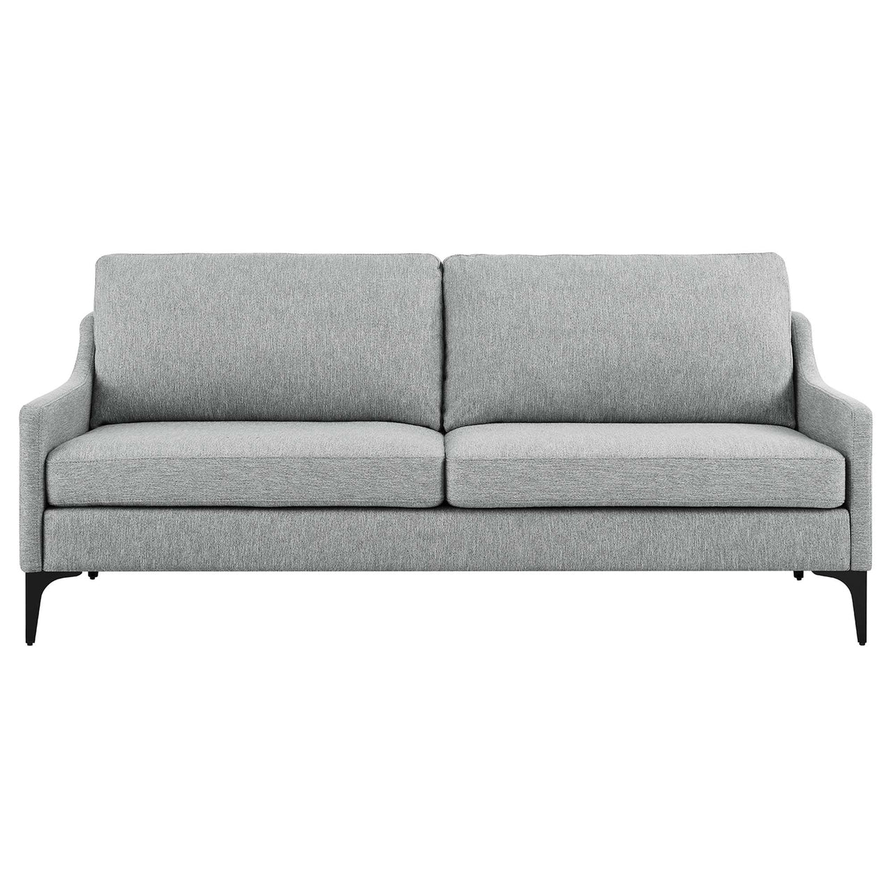 Core Fabric Sofa, Light Gray