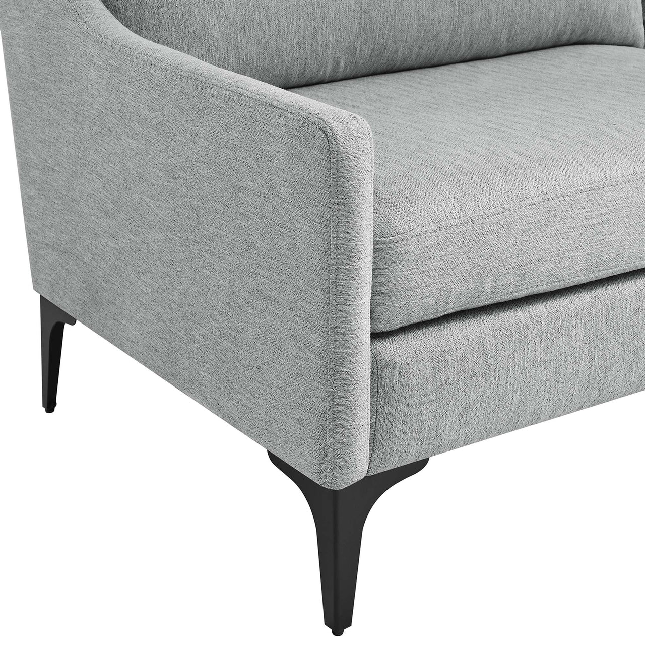 Core Fabric Sofa, Light Gray