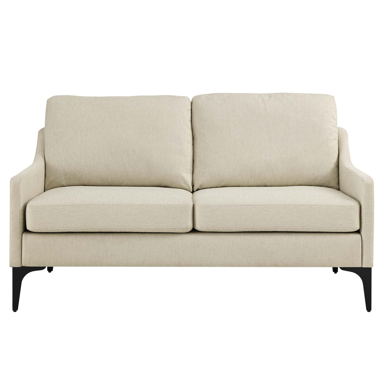 Core Fabric Loveseat, Beige