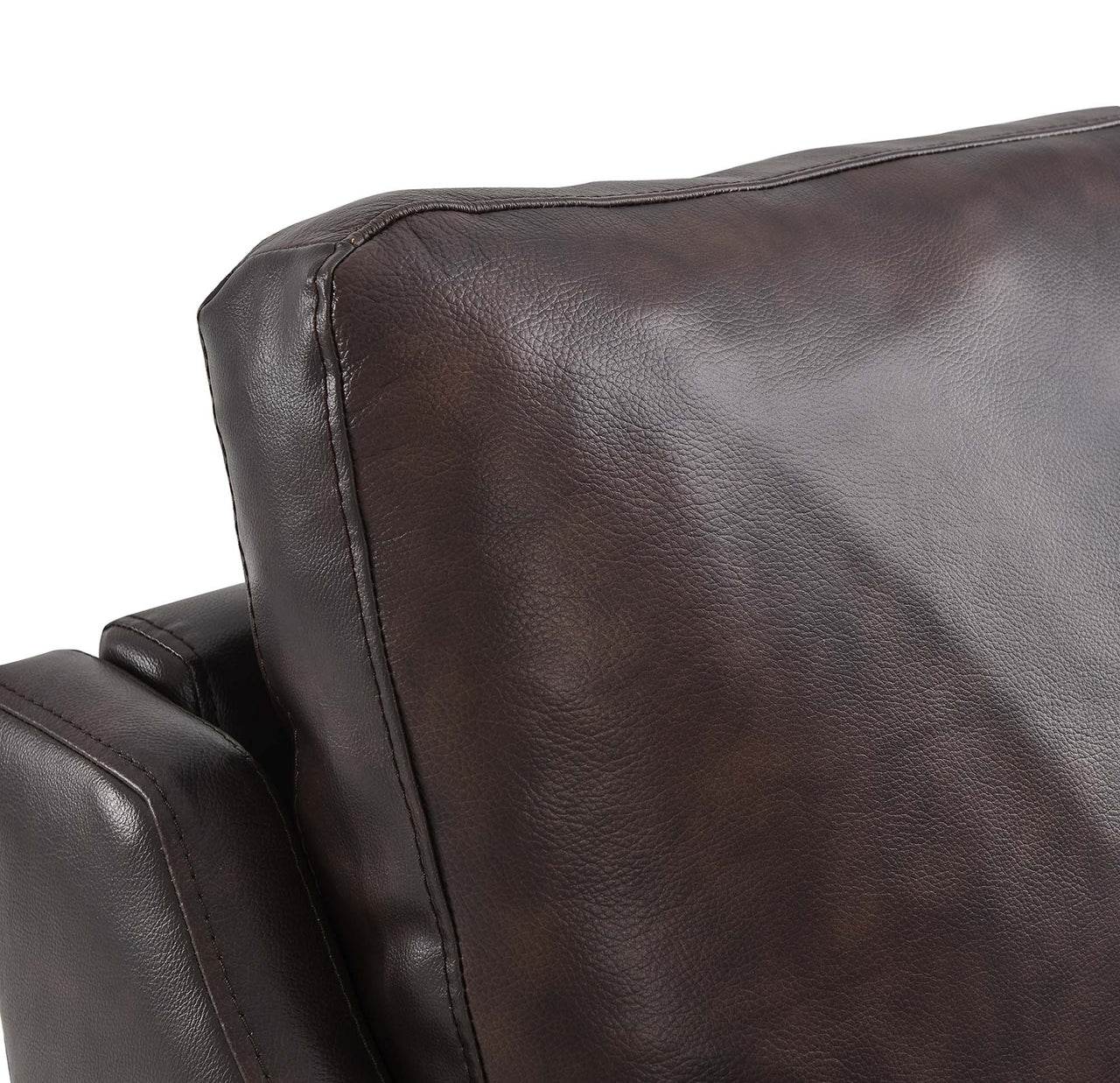 Core Leather Armchair, Brown