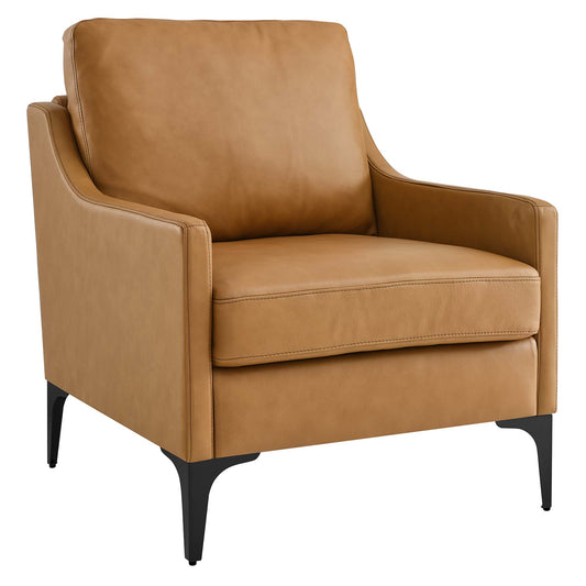 Core Leather Armchair, Tan