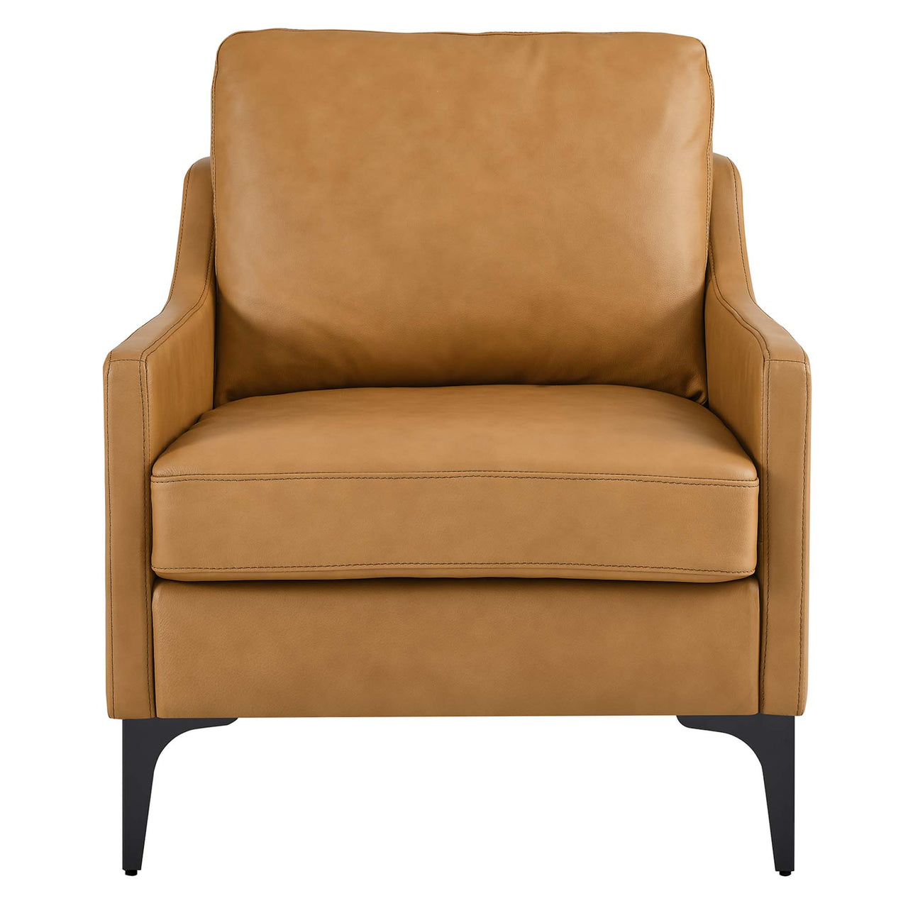 Core Leather Armchair, Tan