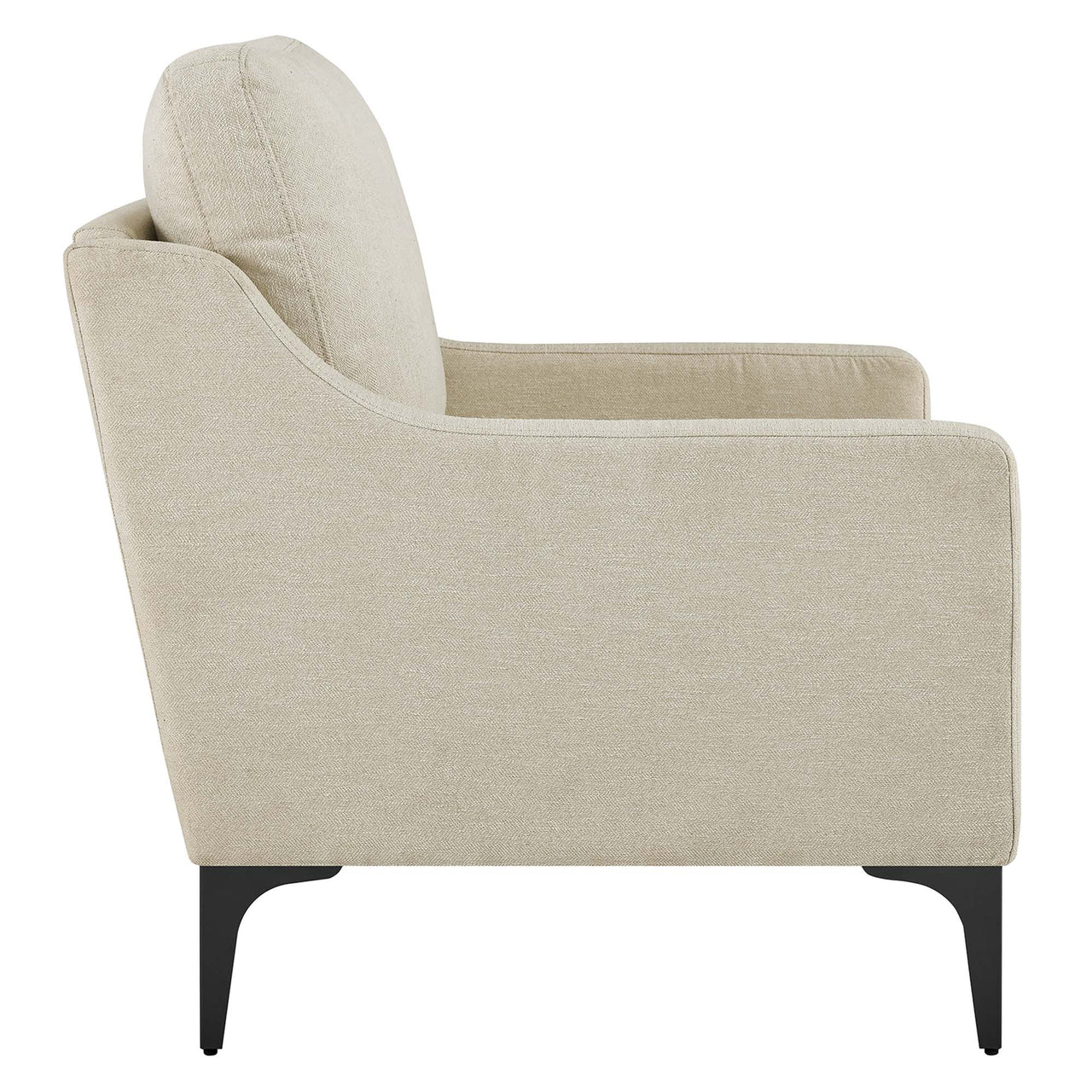 Core Fabric Armchair, Beige