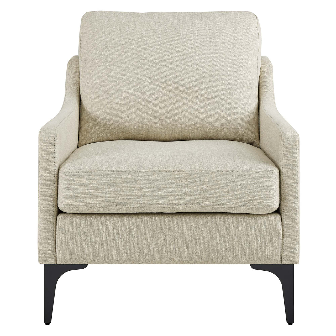 Core Fabric Armchair, Beige