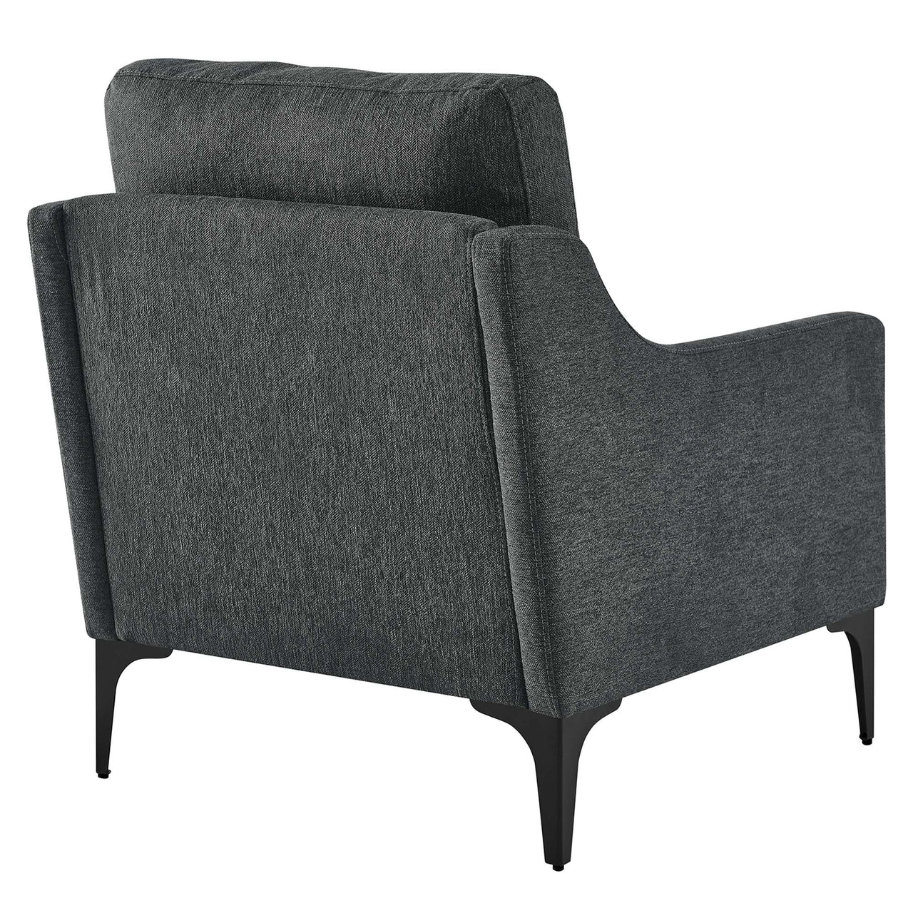 Core Fabric Armchair, Charcoal