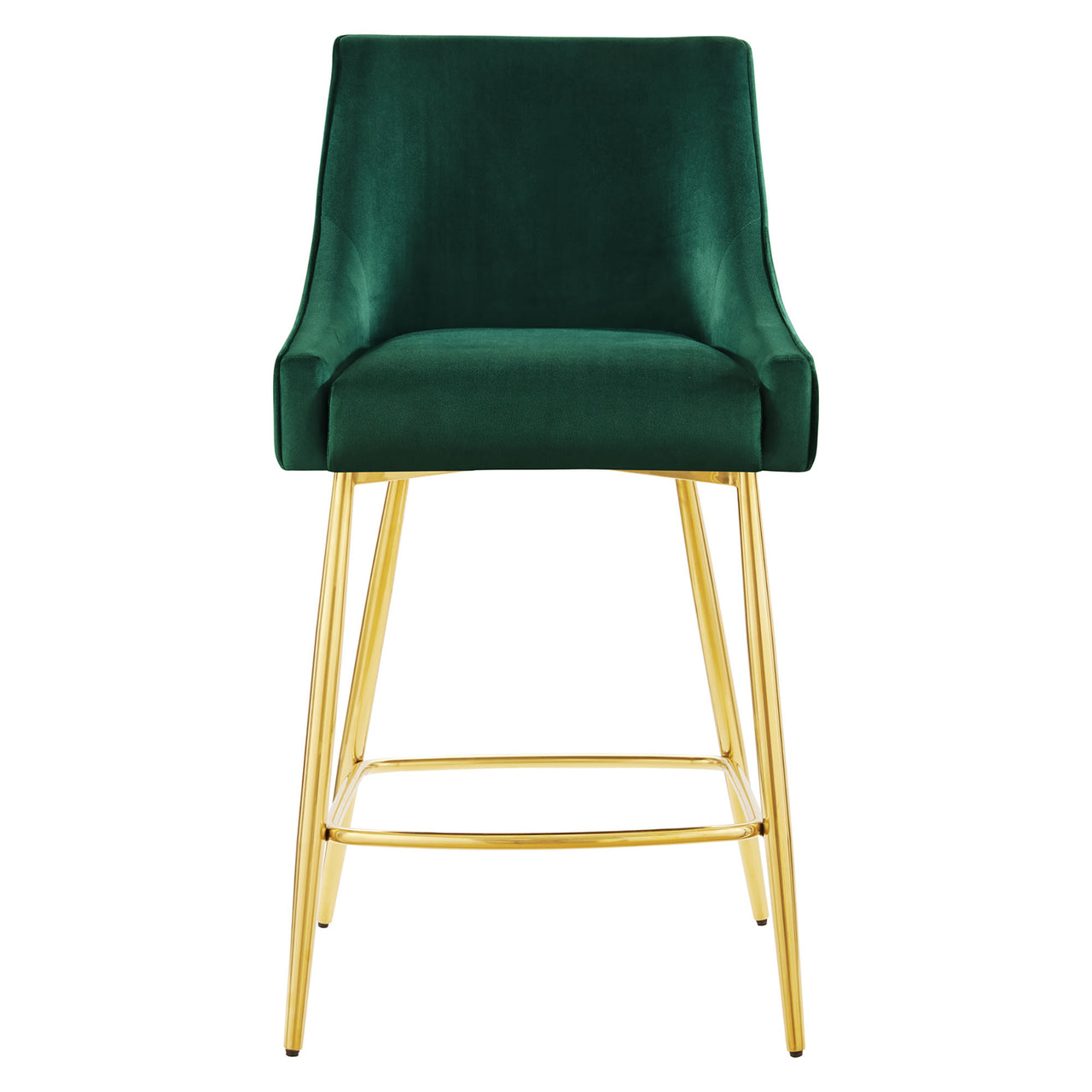 Virella Counter Stools Set of 2, Green