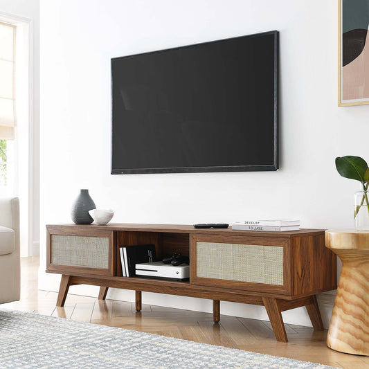 Marra TV Stand, Large, Walnut