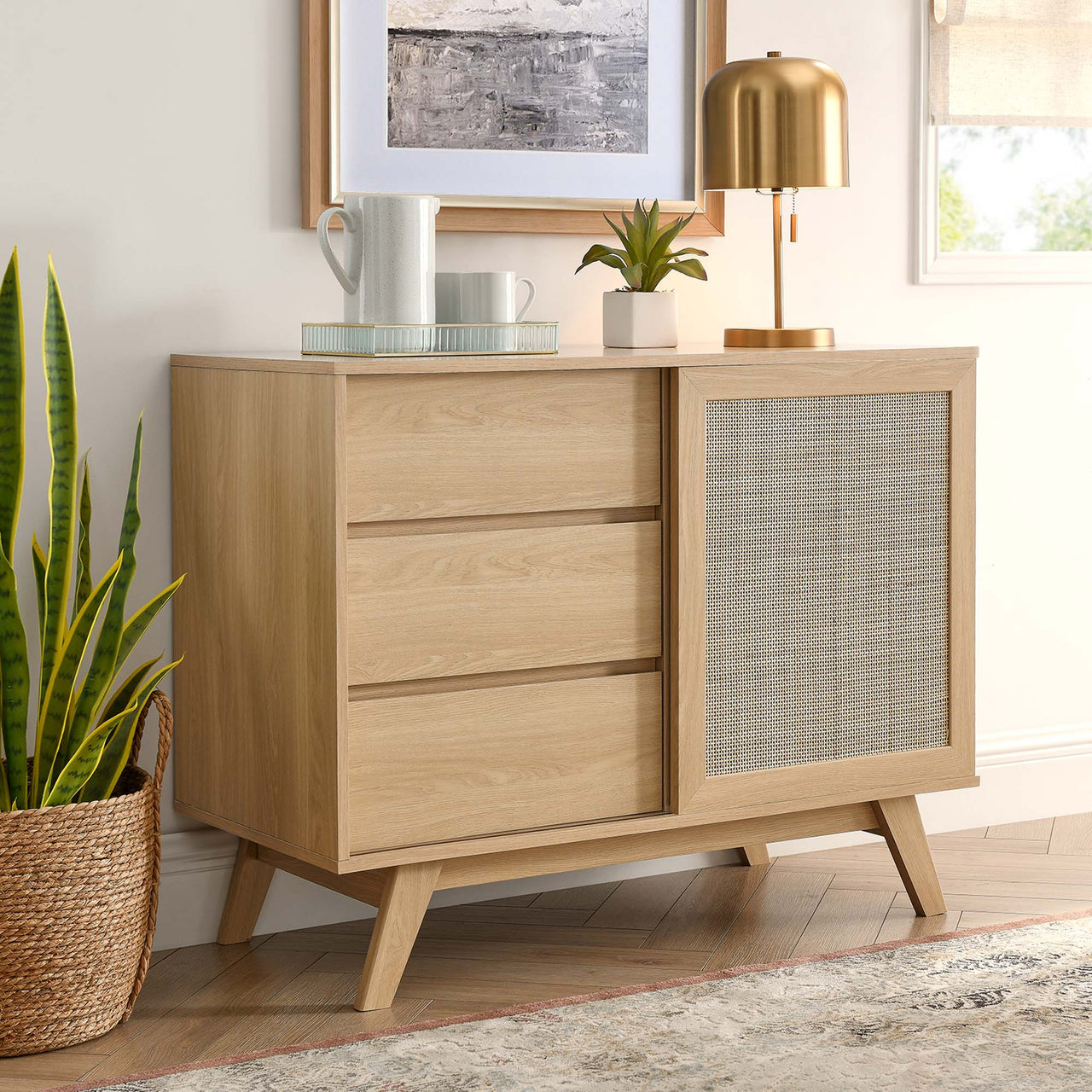 Marra Accent Cabinet, Oak