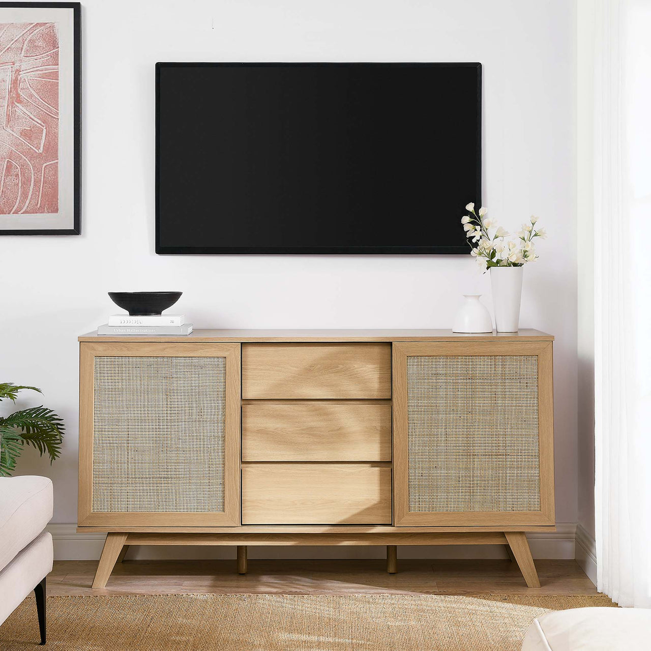 Marra Sideboard | TV Stand, Oak