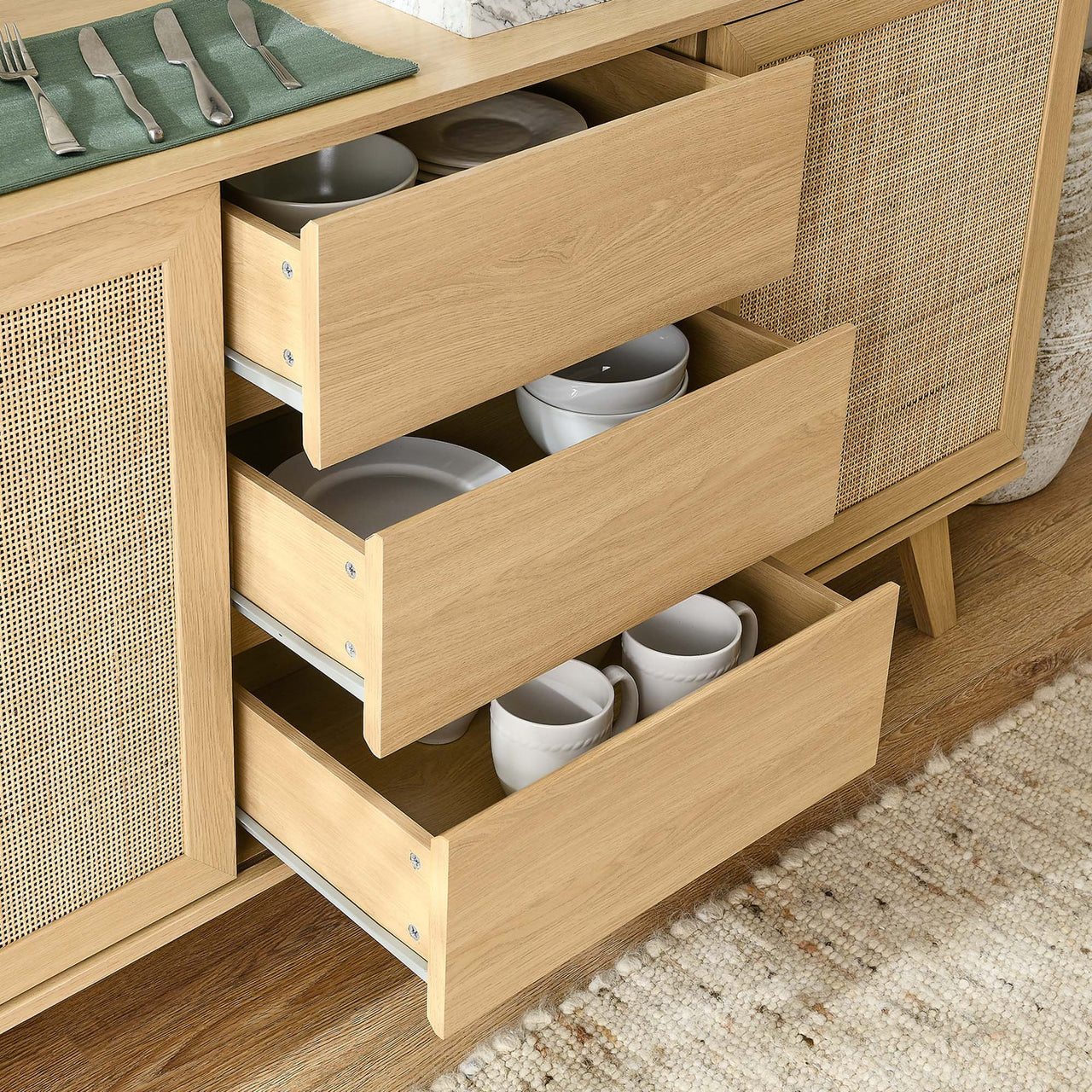 Marra Sideboard | TV Stand, Oak