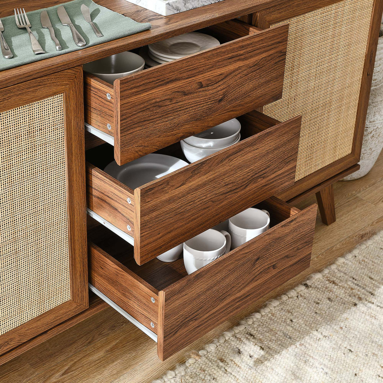 Marra Sideboard | TV Stand, Walnut