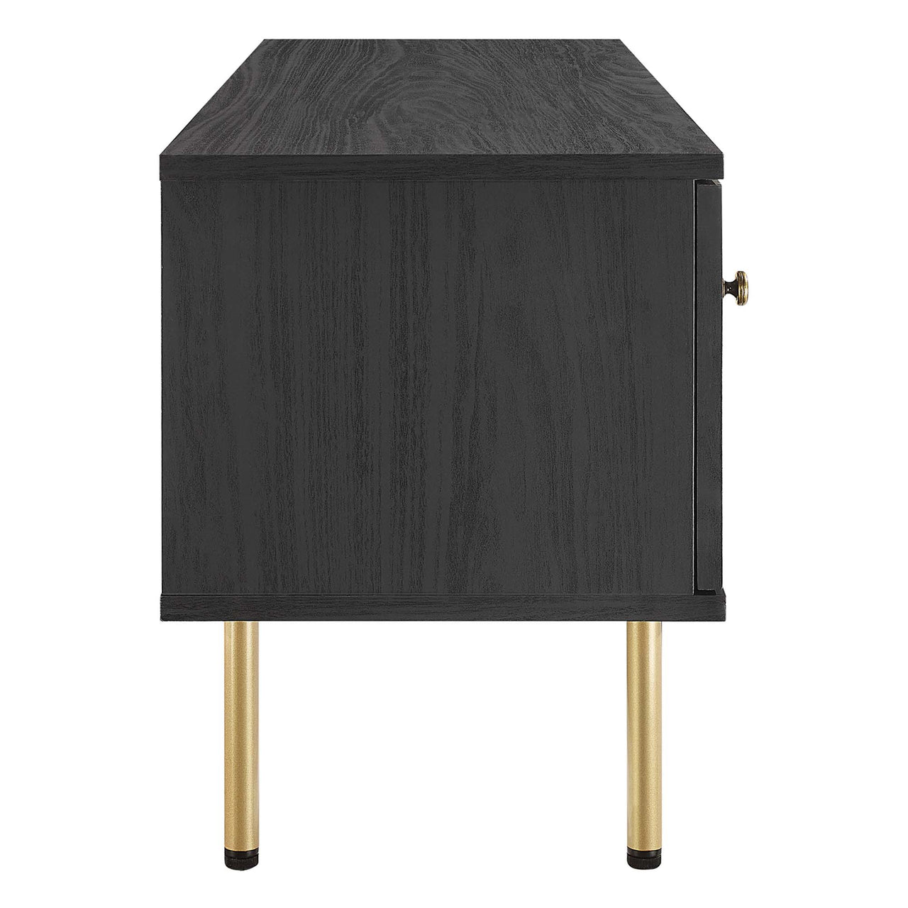 Camden Media Console, Small, Black